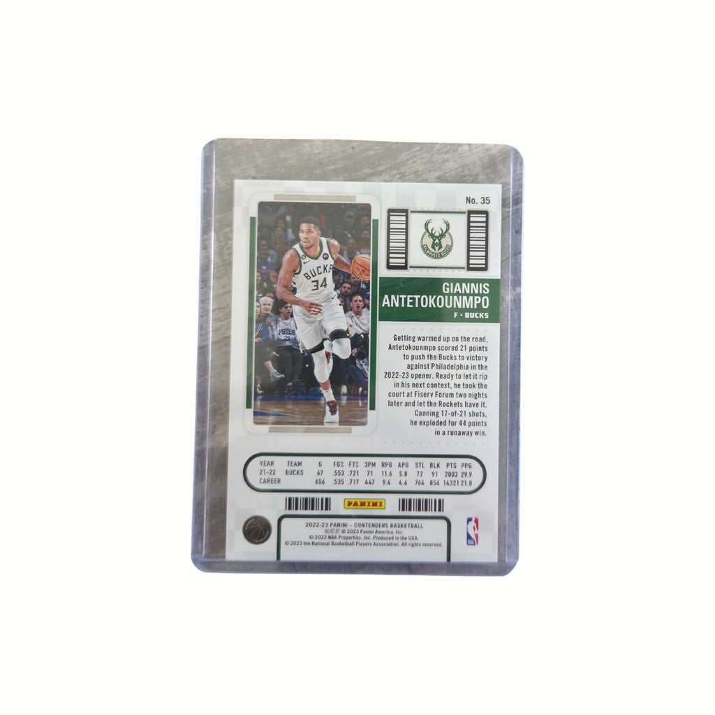 Giannis ANTETOKOUNMPO - Panini Contenders /99 - 22/23
