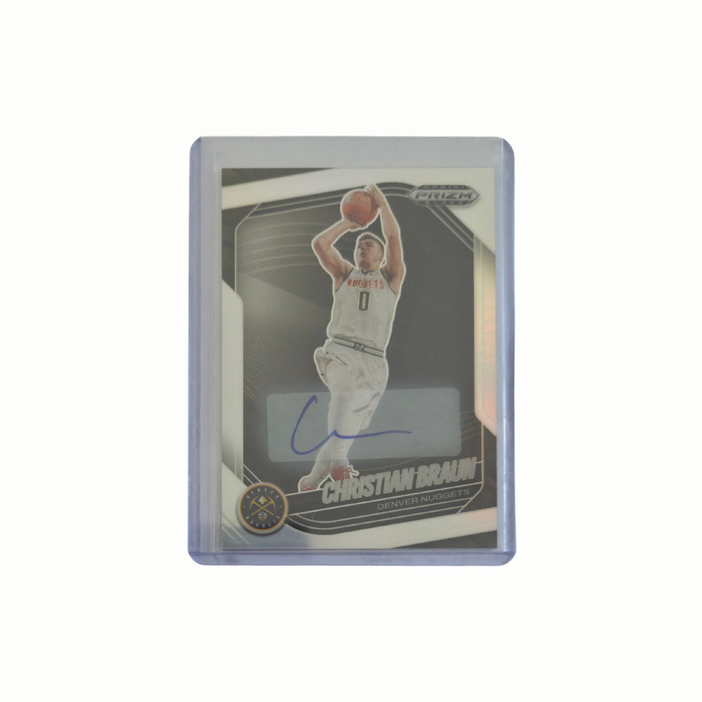Christian BRAUN - Panini Prizm Black Auto - 24/25