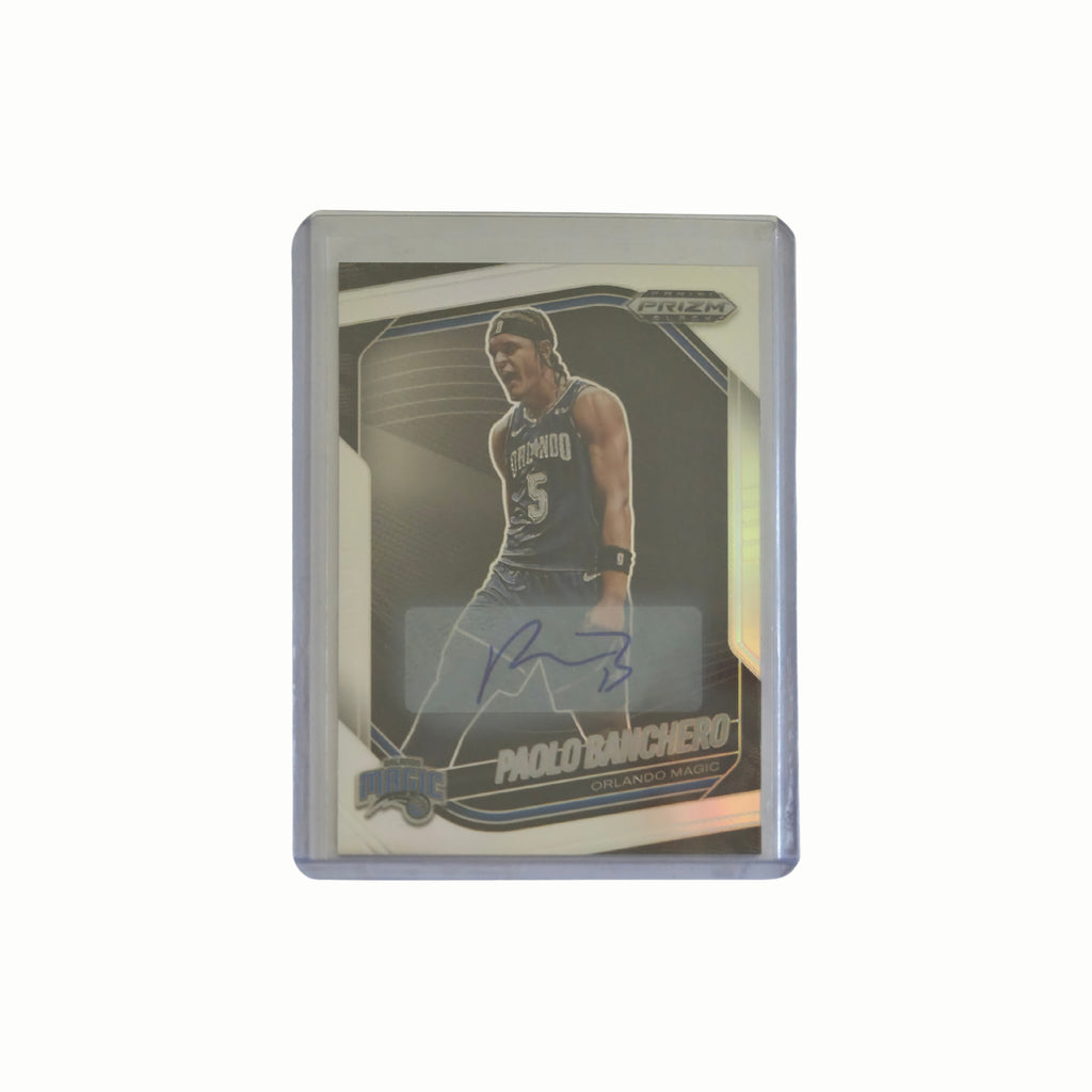 Paolo BANCHERO - Panini Prizm Black Auto - 24/25