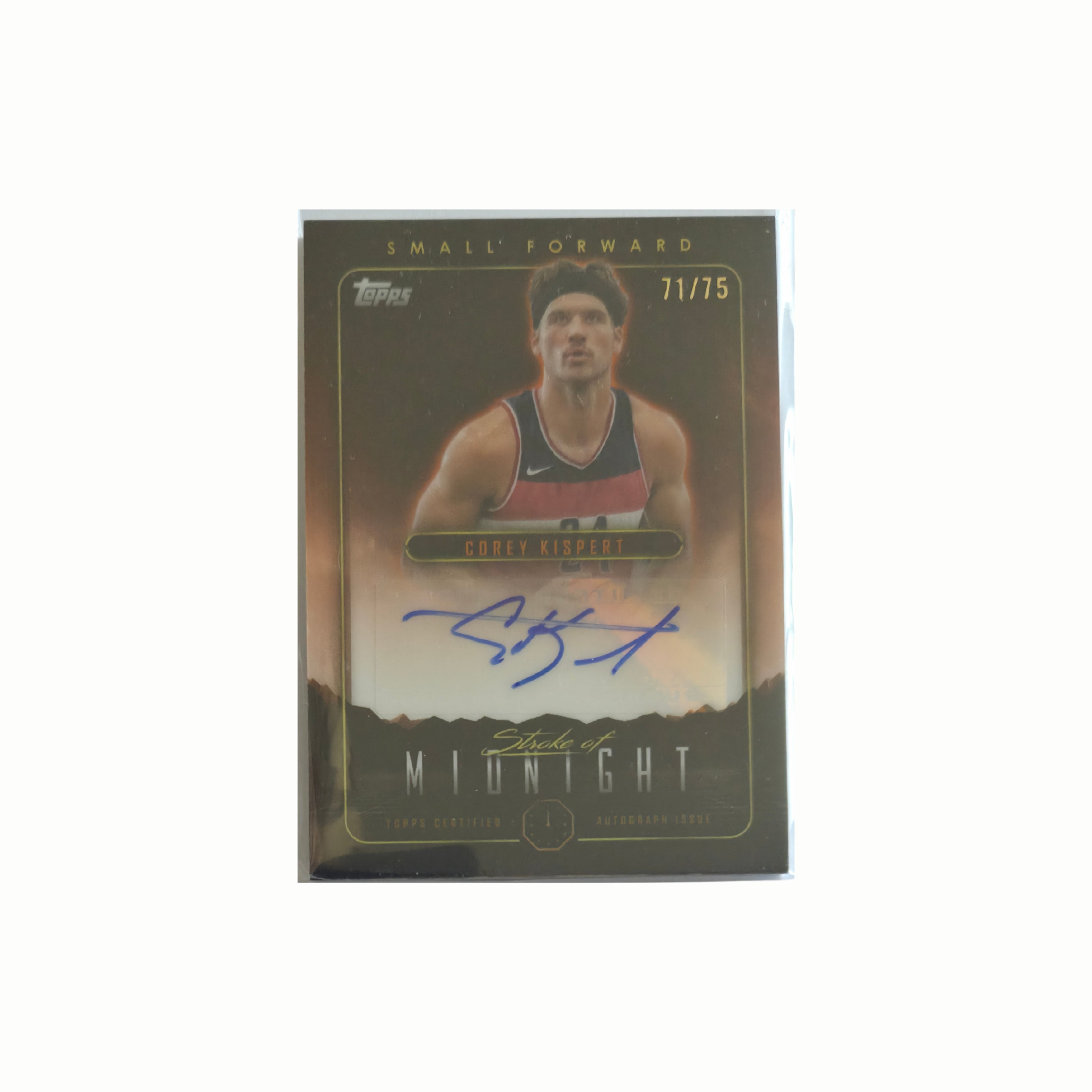 Corey KISPERT - Topps Midnight Auto /75 - 24/25
