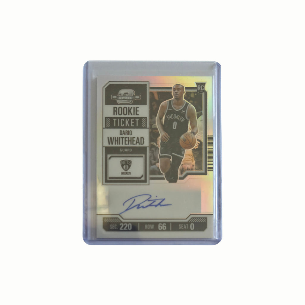 Dariq WHITEHEAD - Panini Contenders Optic Auto RC - 23/24