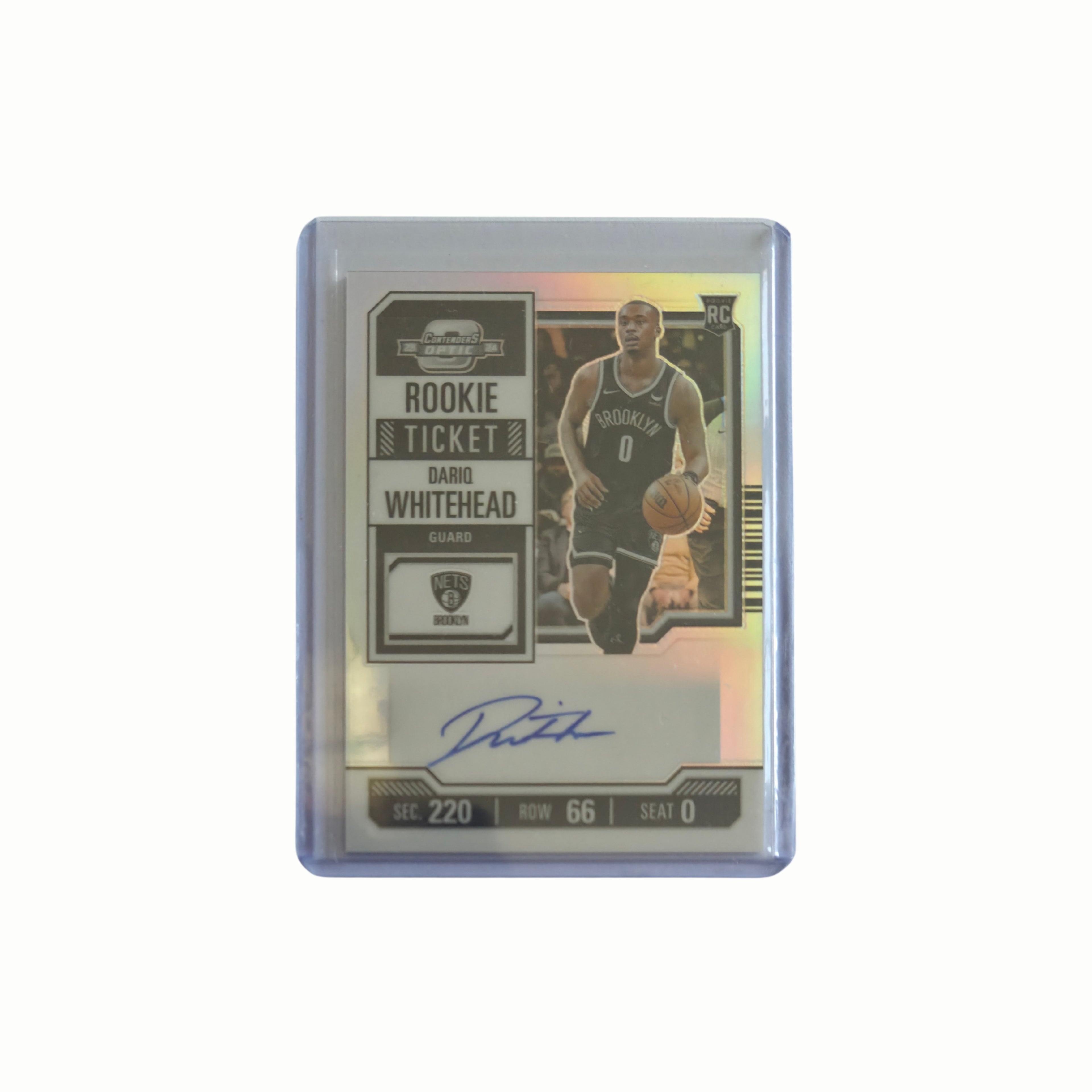 Dariq WHITEHEAD - Panini Contenders Optic Auto RC - 23/24