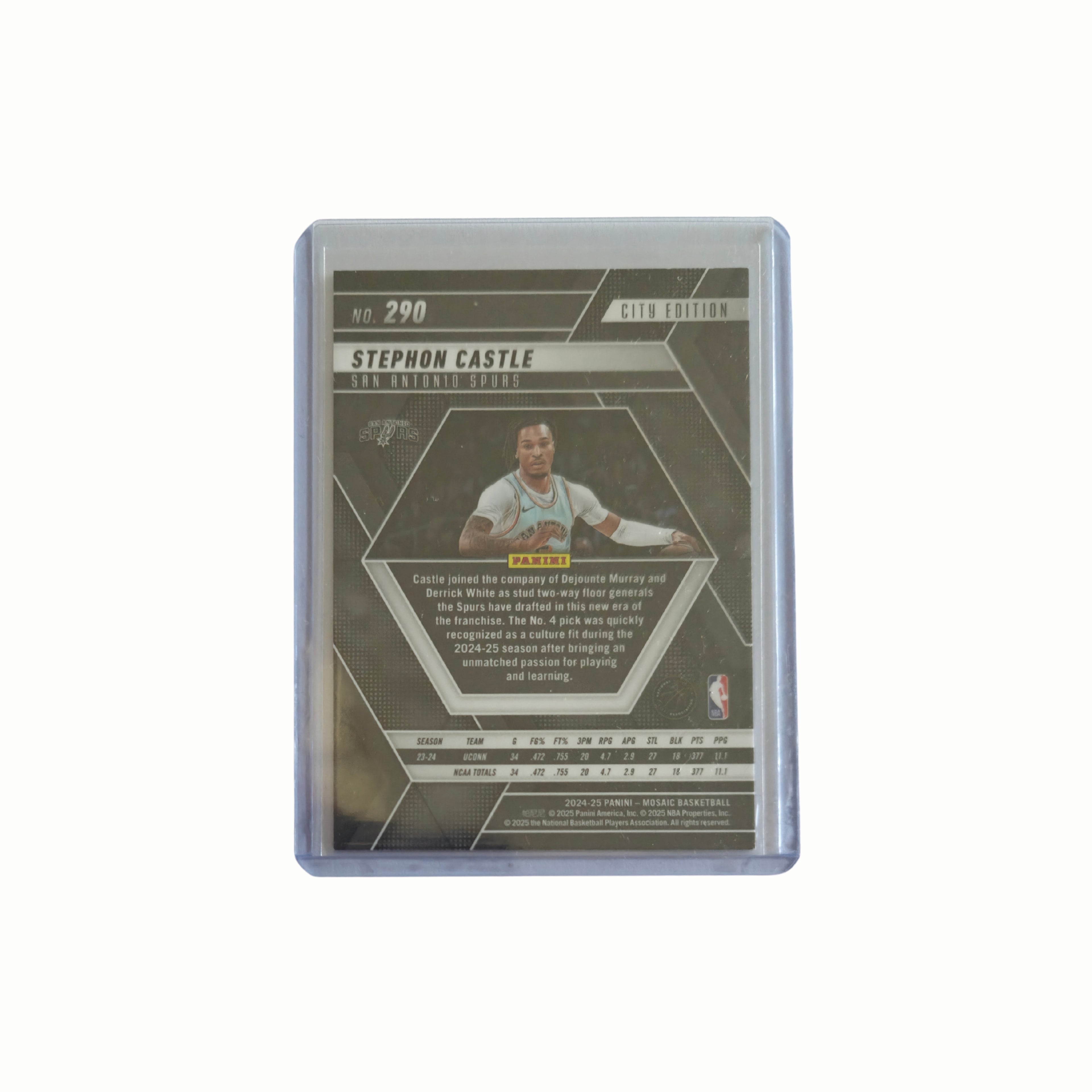 Stephon CASTLE - Panini Mosaic RC - 24/25