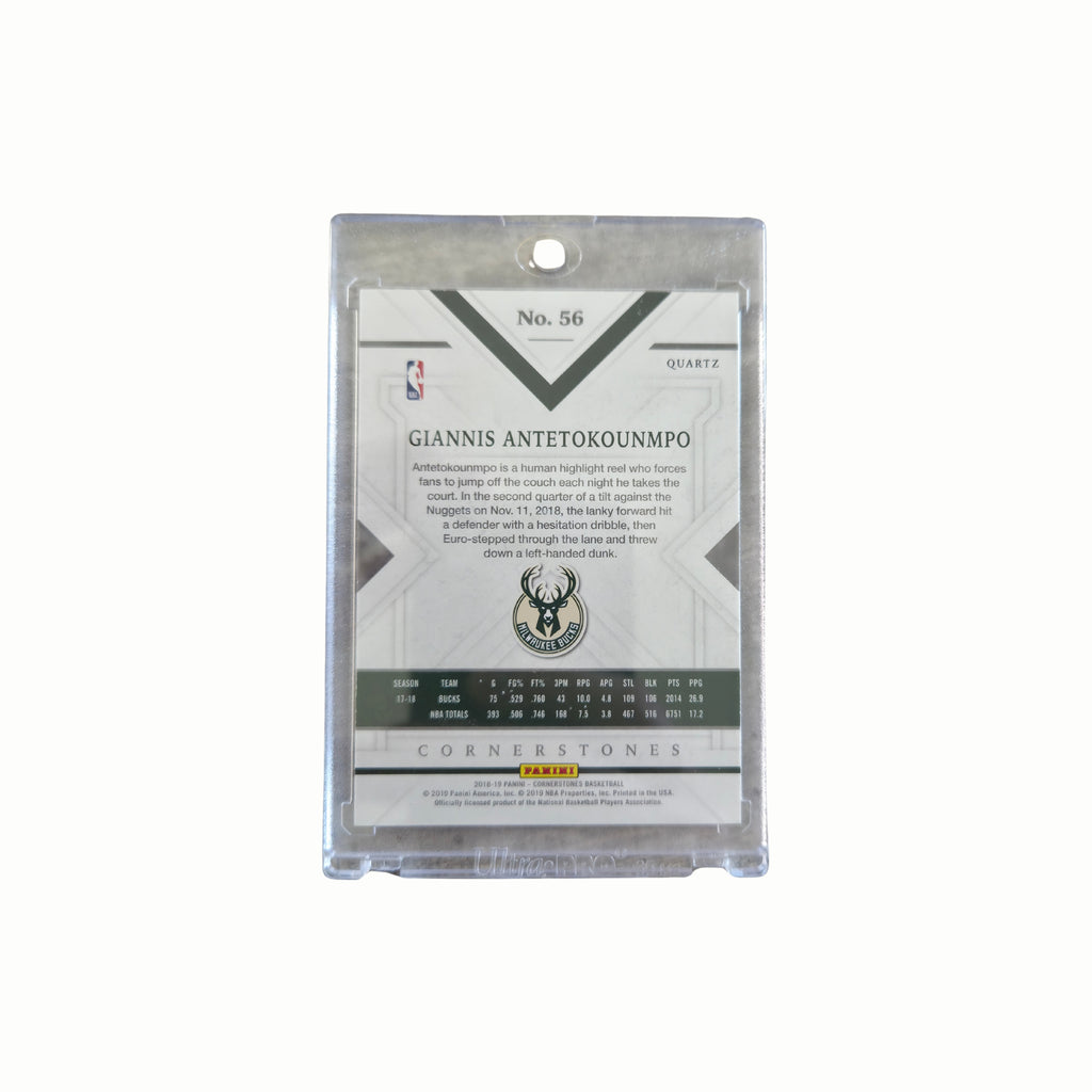 Giannis ANTETOKOUNMPO - Panini Cornerstones /49 - 18/19