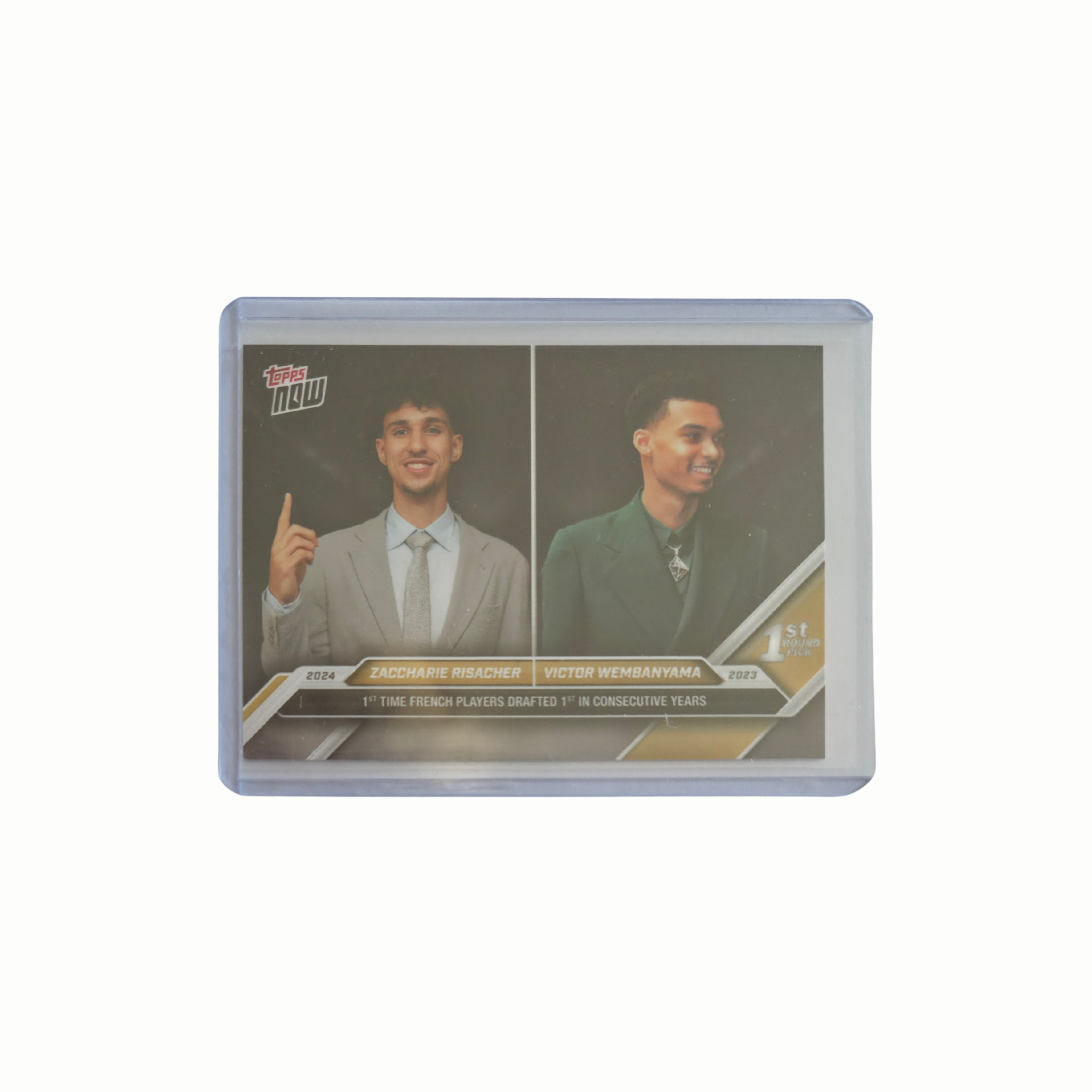 Victor WEMBANYAMA & Zaccharie RISACHER - Topps Now - 24/25