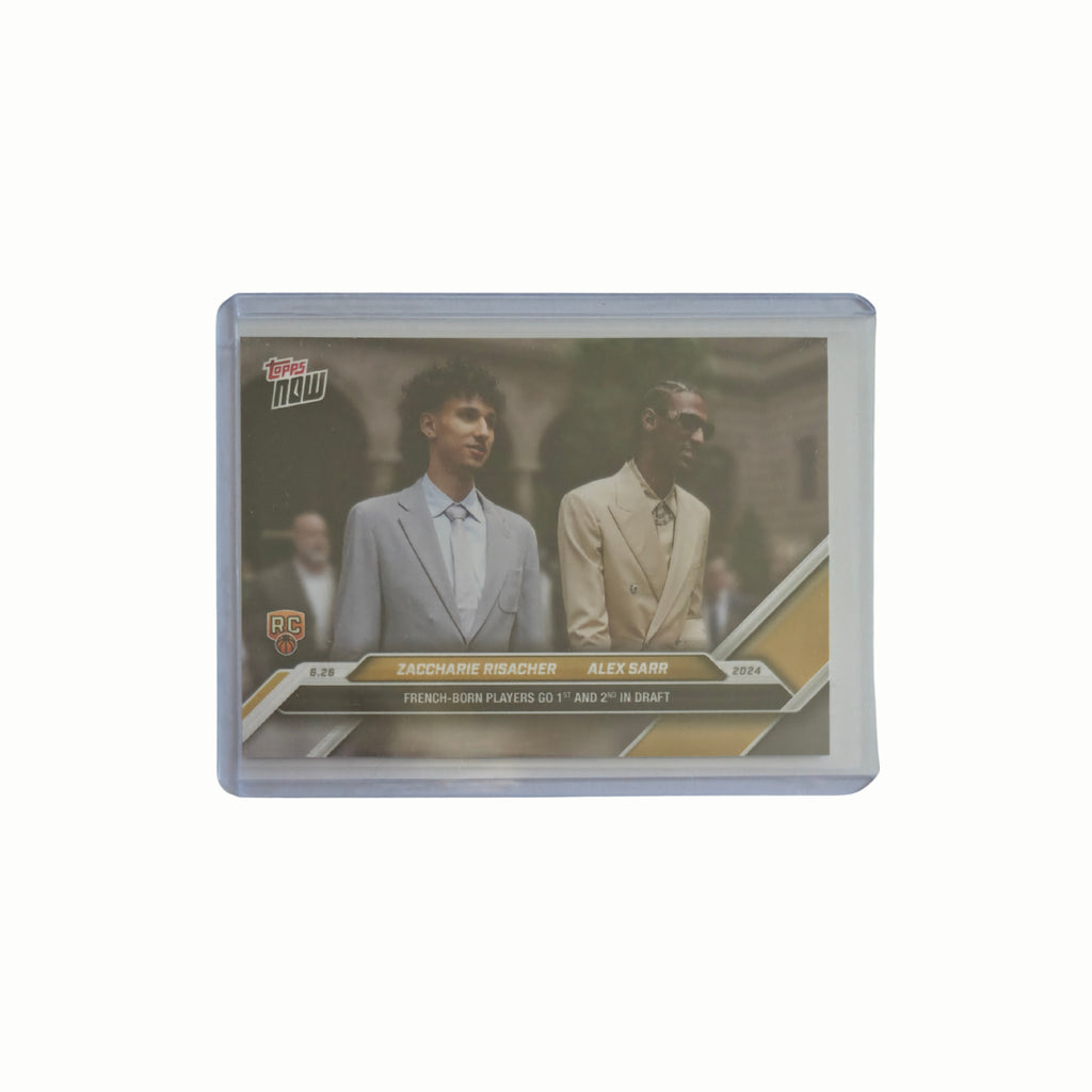 Zaccharie RISACHER & Alexandre SARR - Topps Now - 24/25