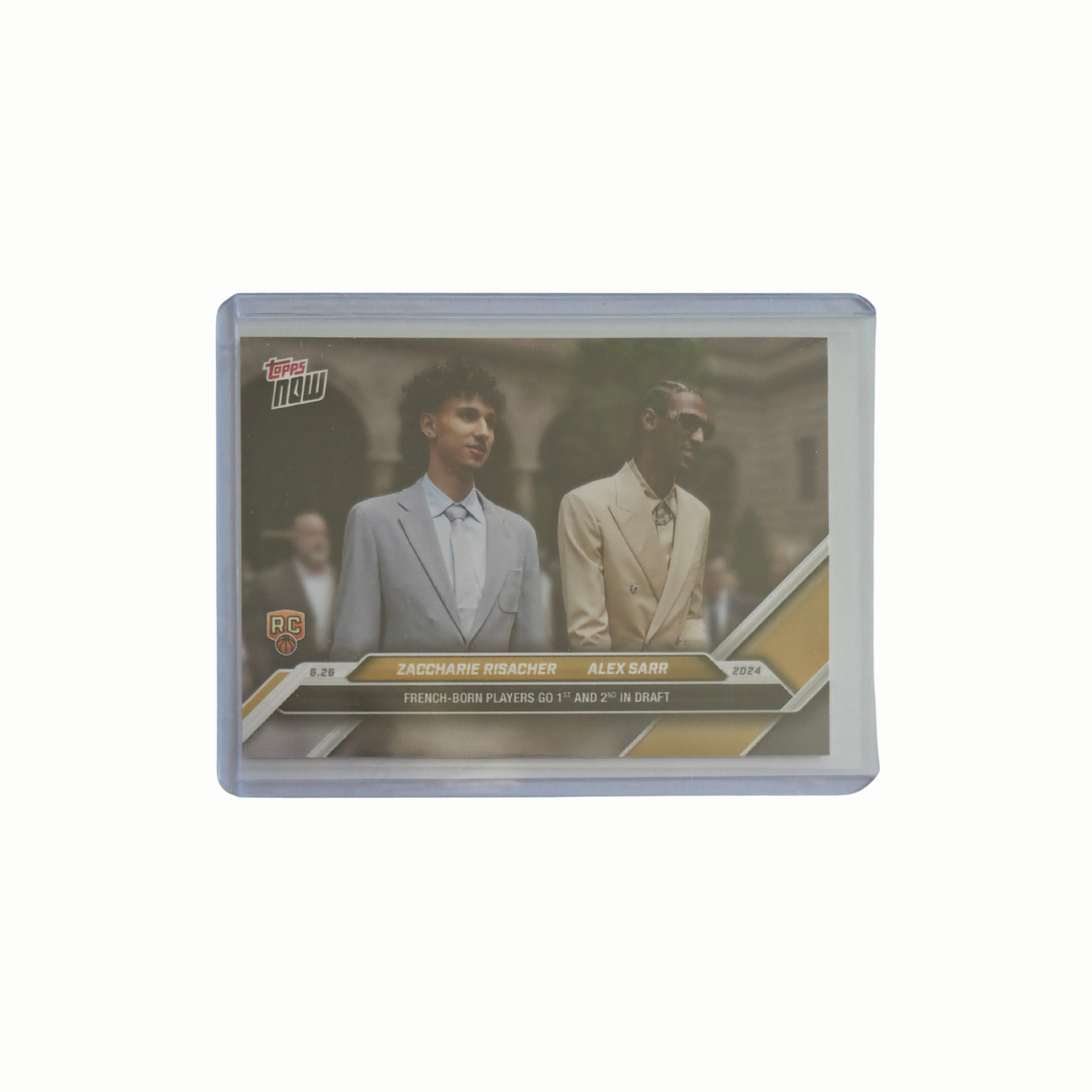 Zaccharie RISACHER & Alexandre SARR - Topps Now - 24/25