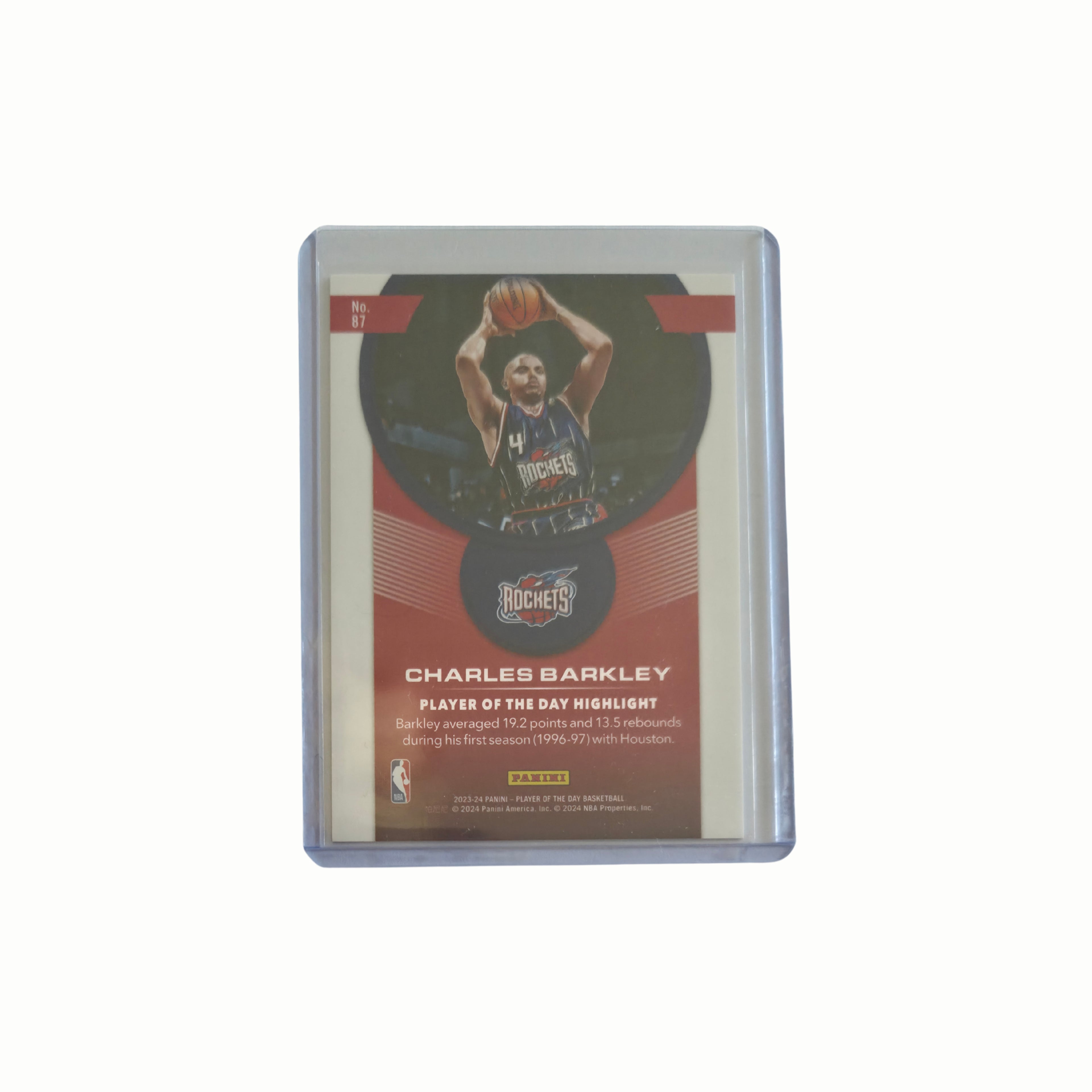 Charles BARKLEY - Panini Player of the day /199 - 23/24