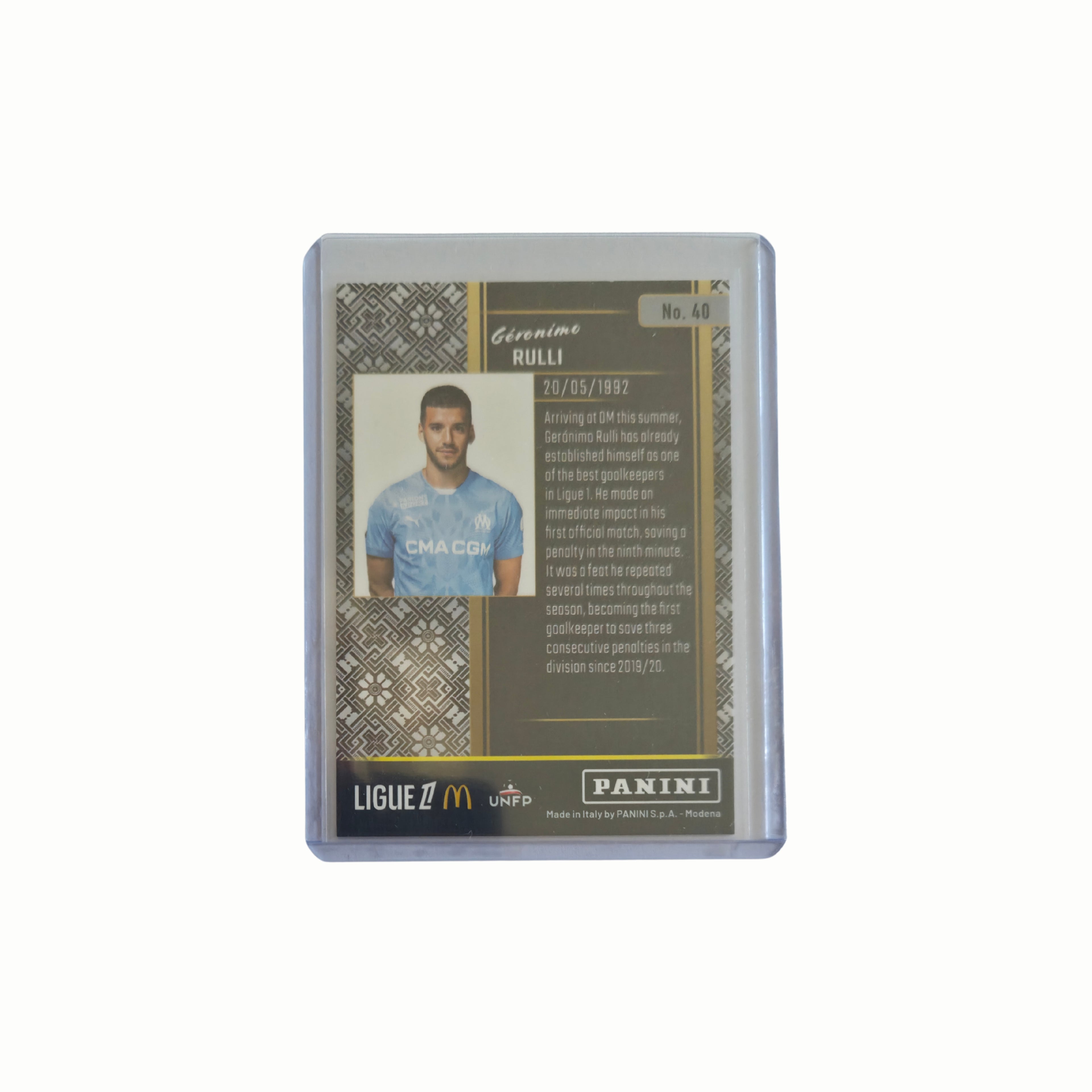 Géronimo RULLI - Panini Iconz /65 - 24/25