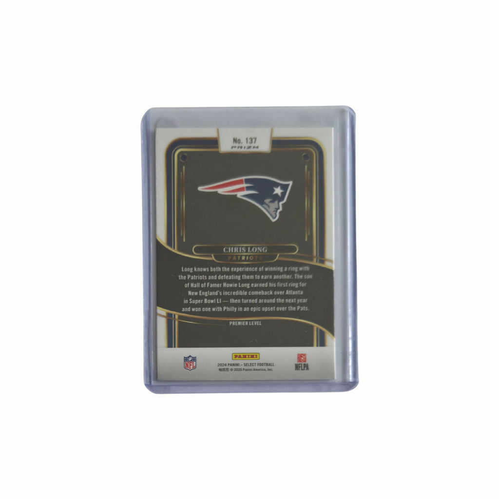 Chris LONG - Panini Select Zebra SSP - 24/25