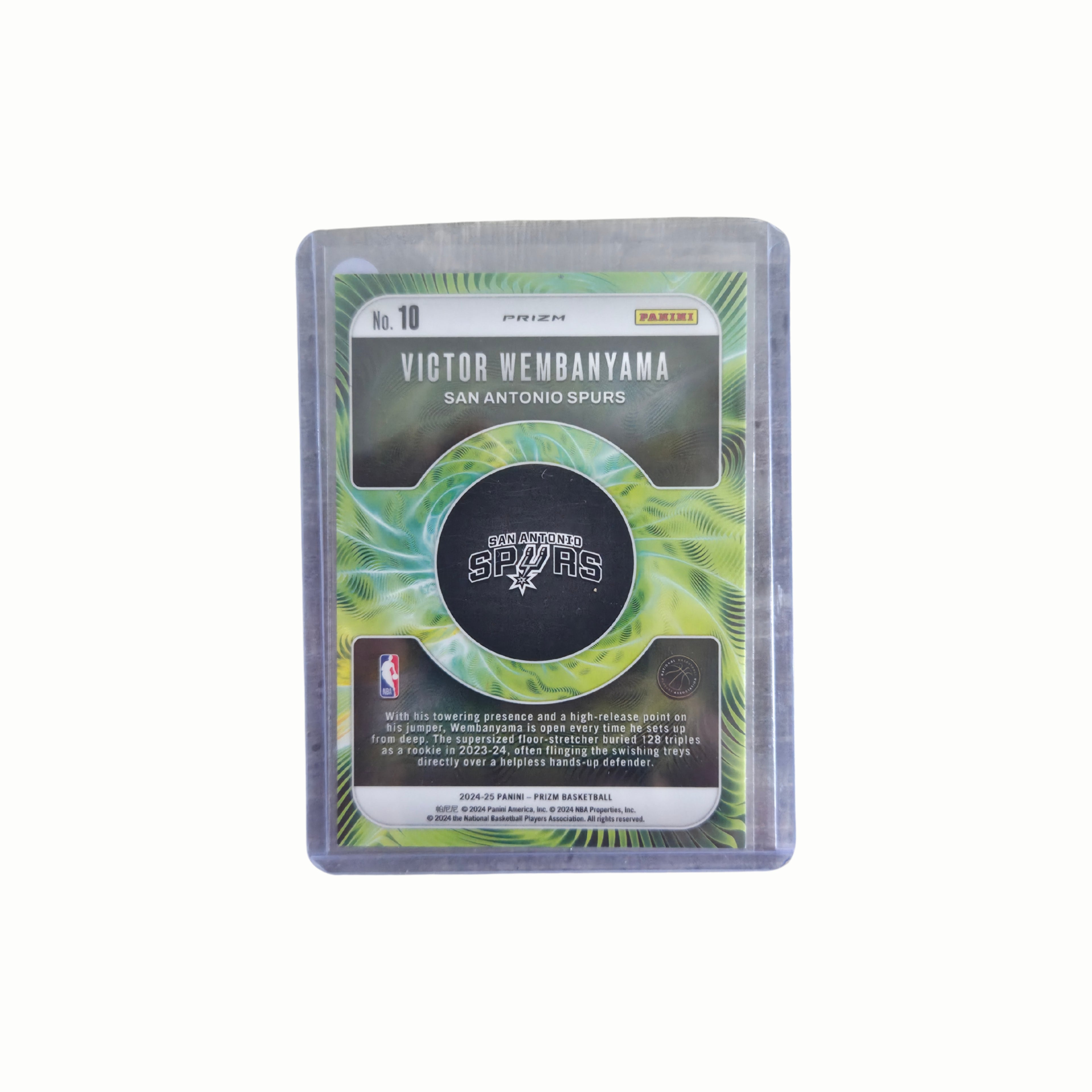 Victor WEMBANYAMA - Panini Prizm Fractal Silver - 24/25