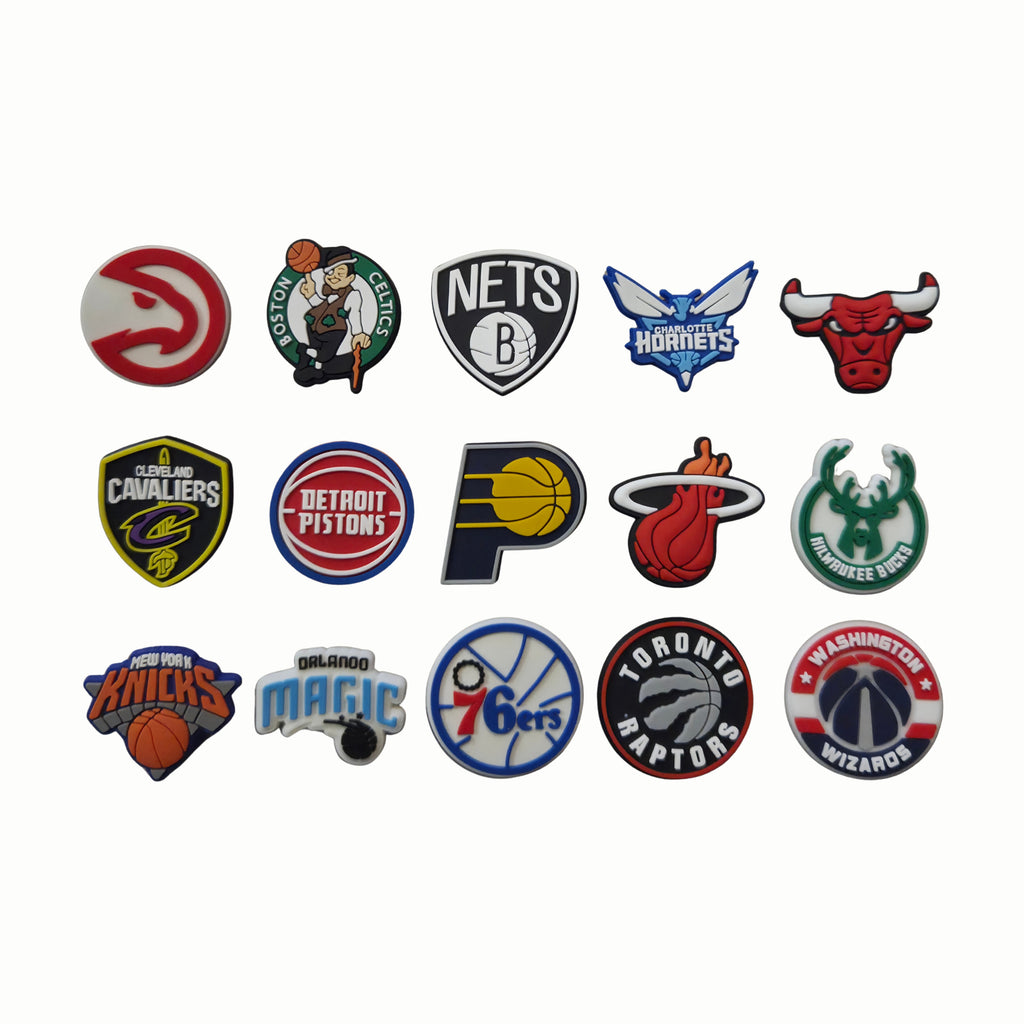 Déco NBA pour chaussures type Crocs - Conférence Est