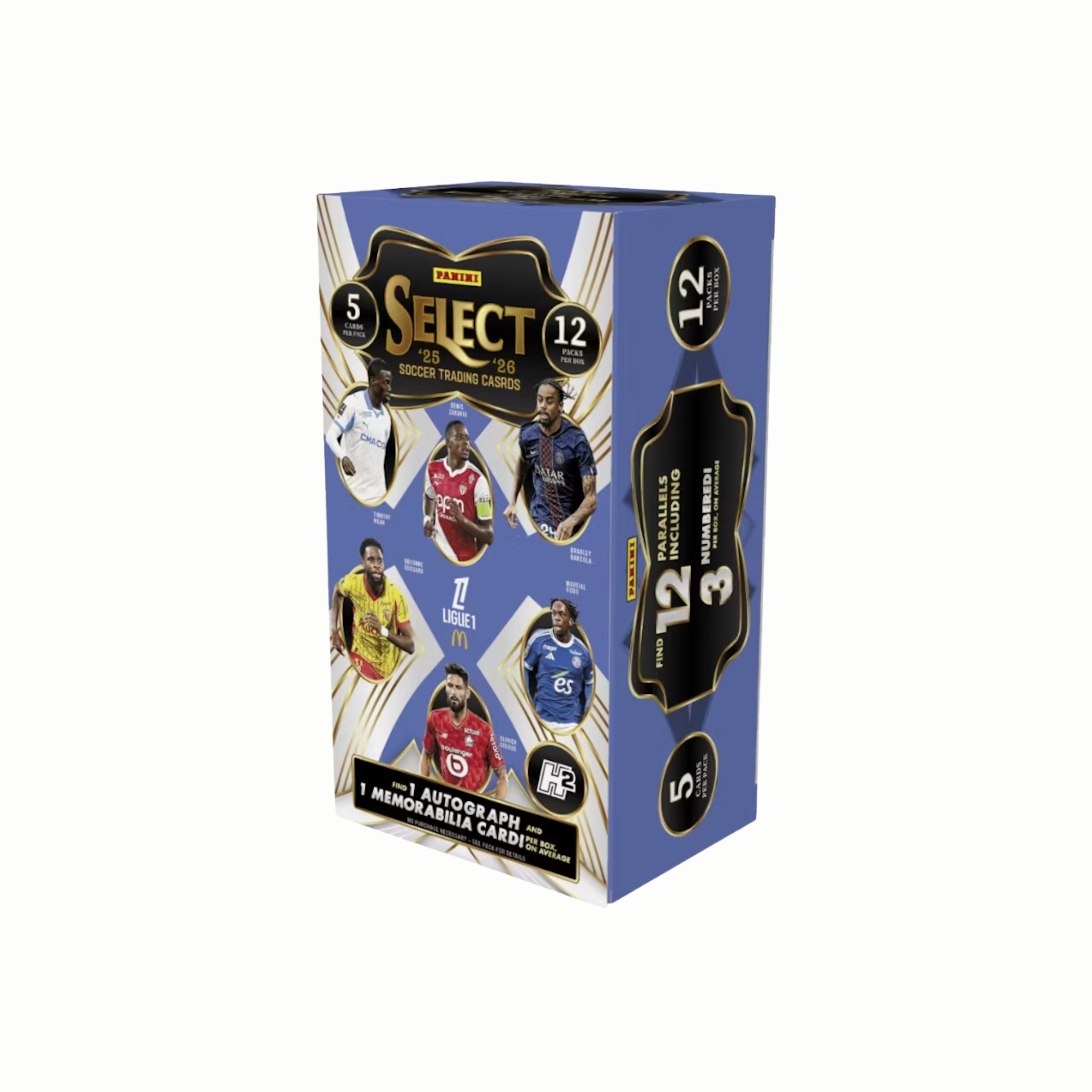 2025/2026 Panini SELECT Ligue 1 International Soccer Hobby Box