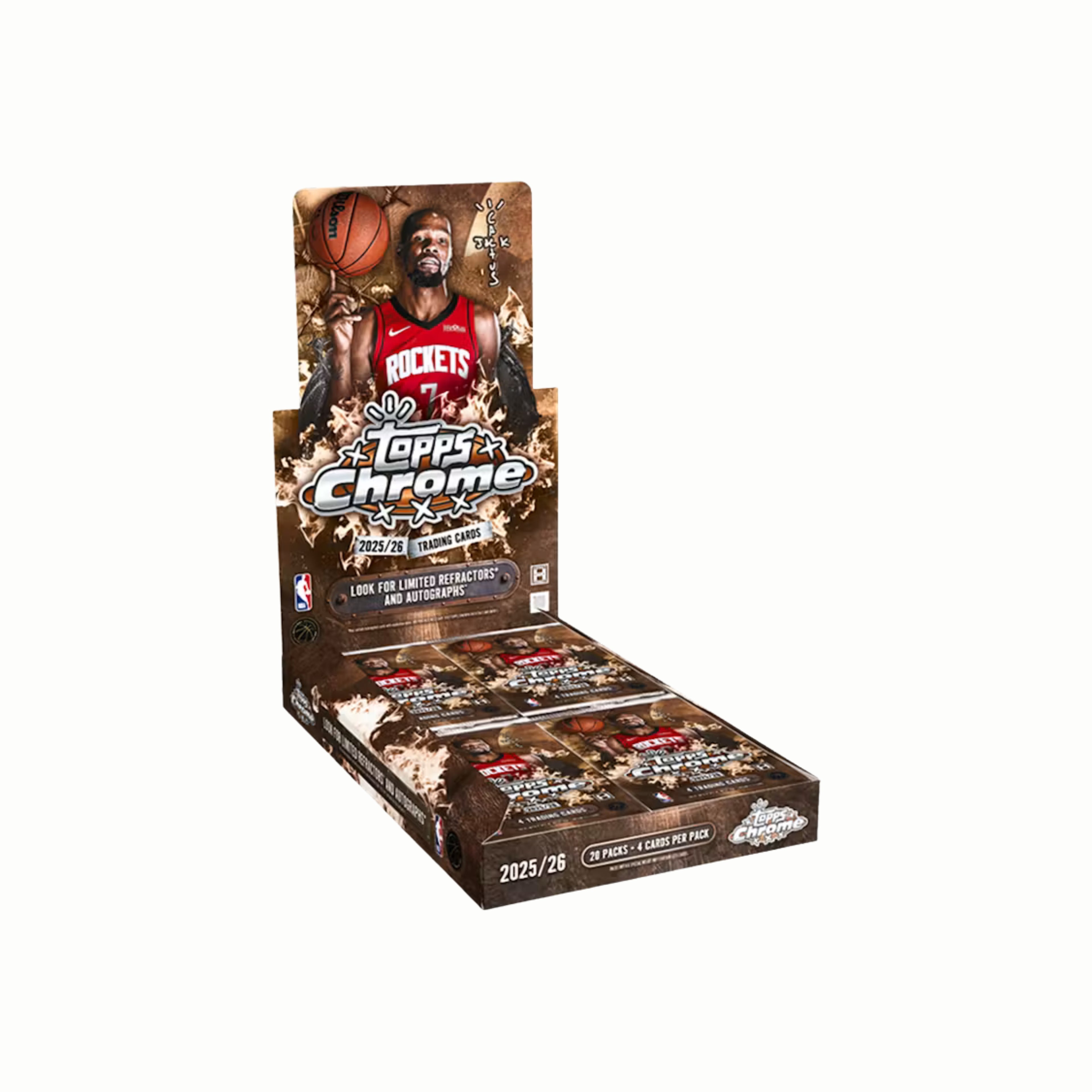 25/26 Topps CHROME CACTUS JACK Hobby Box