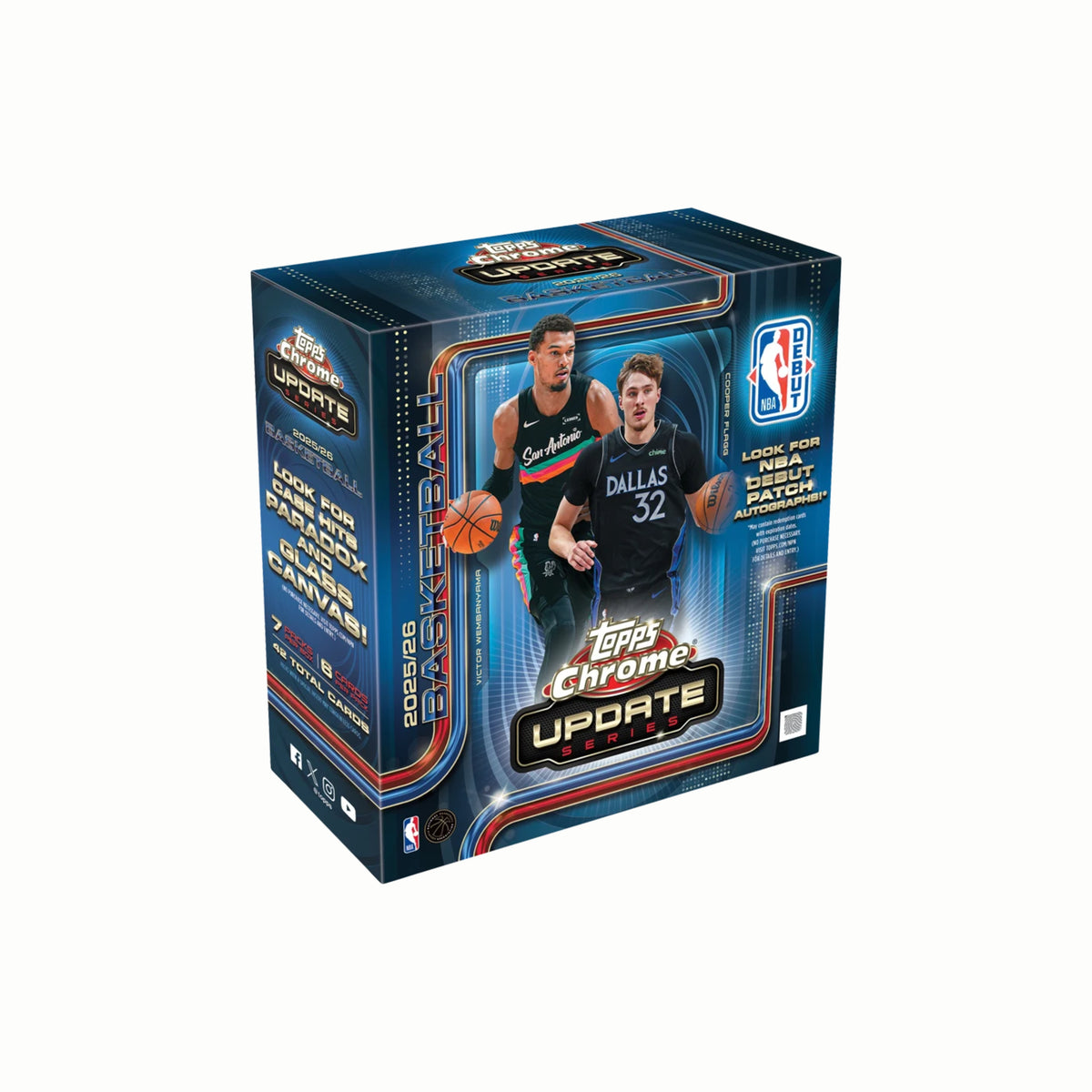 25/26 Topps CHROME UPDATE Mega Box