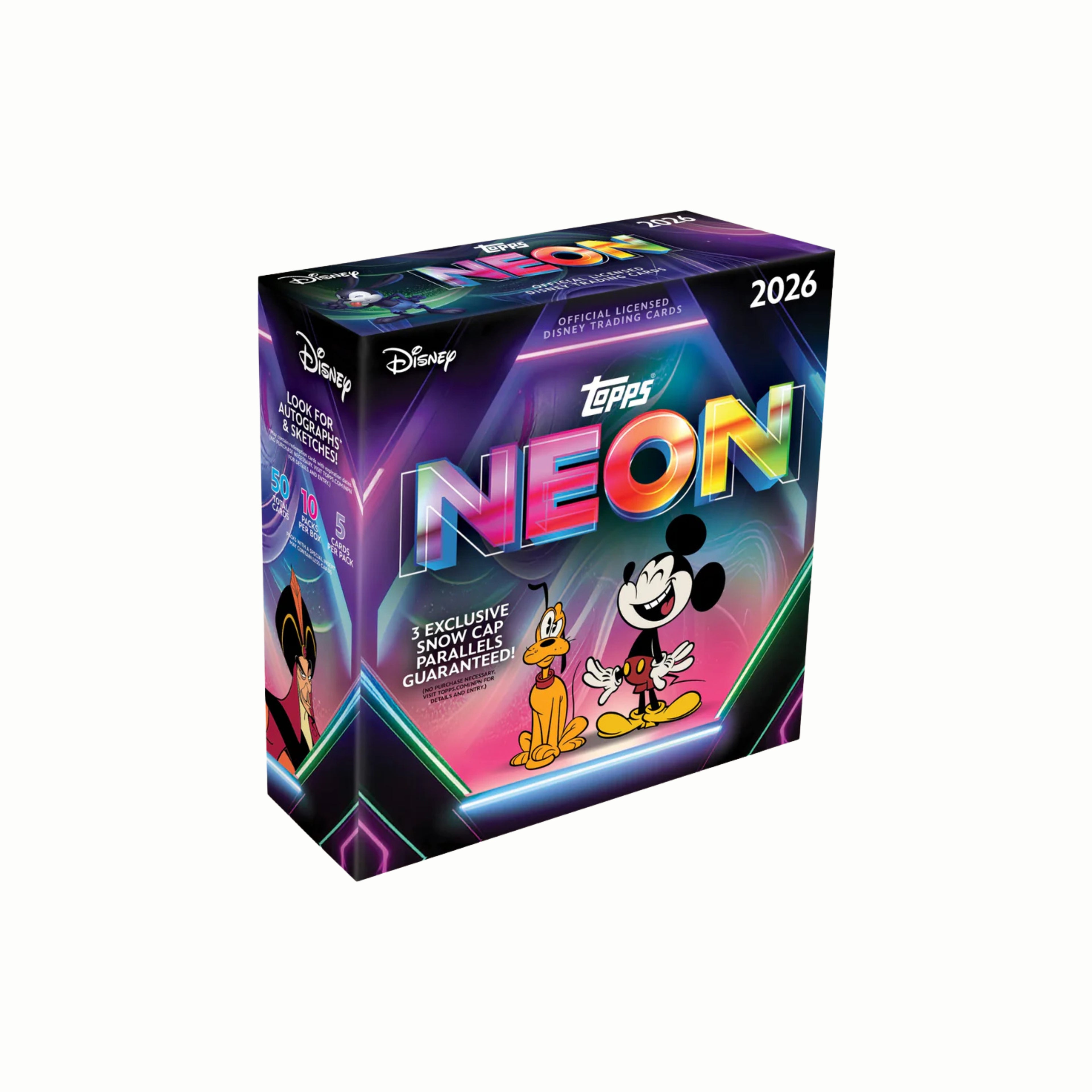 2026 Topps DISNEY NEON Mega Box