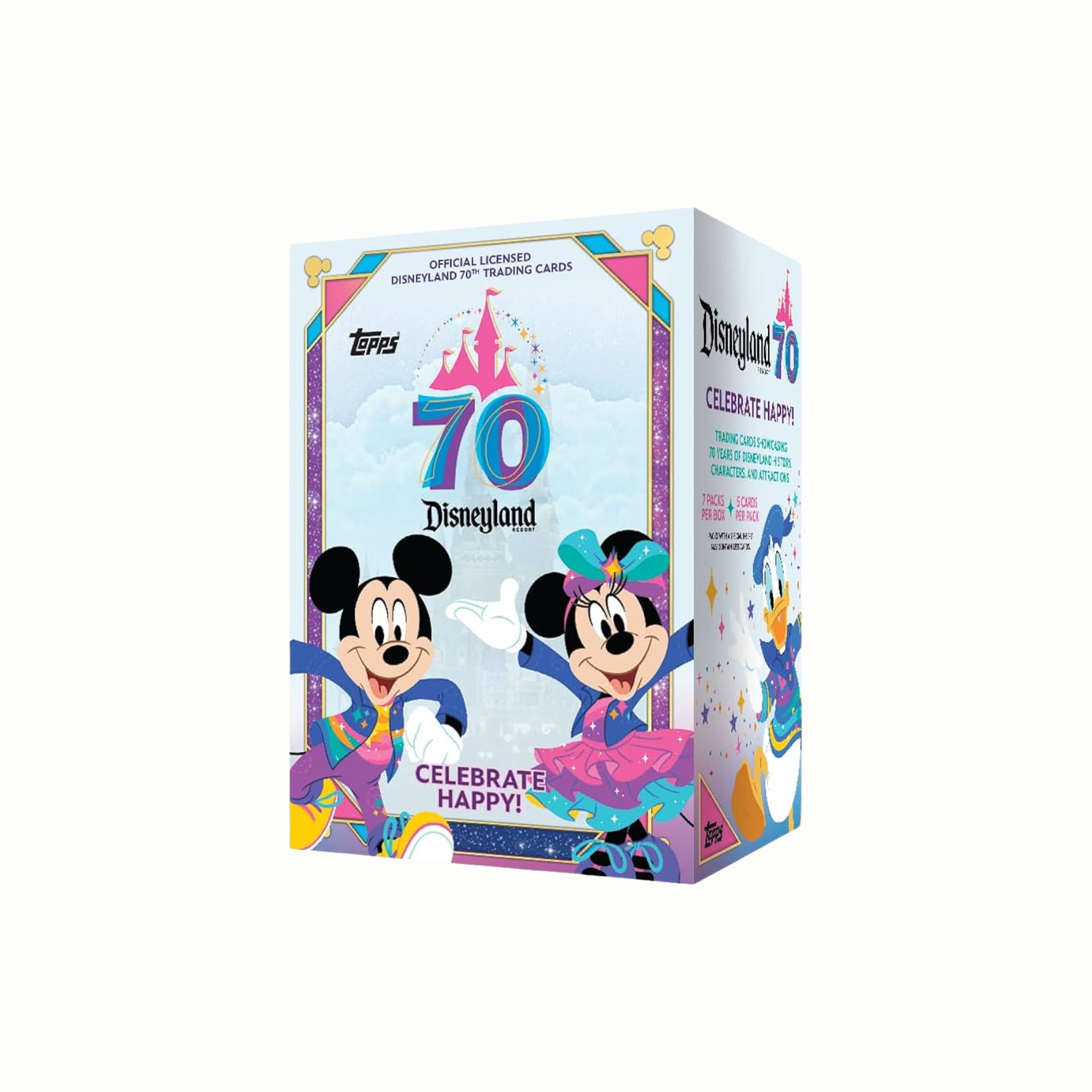 2025 Topps DISNEYLAND RESORT 70ème anniversaire Value Box