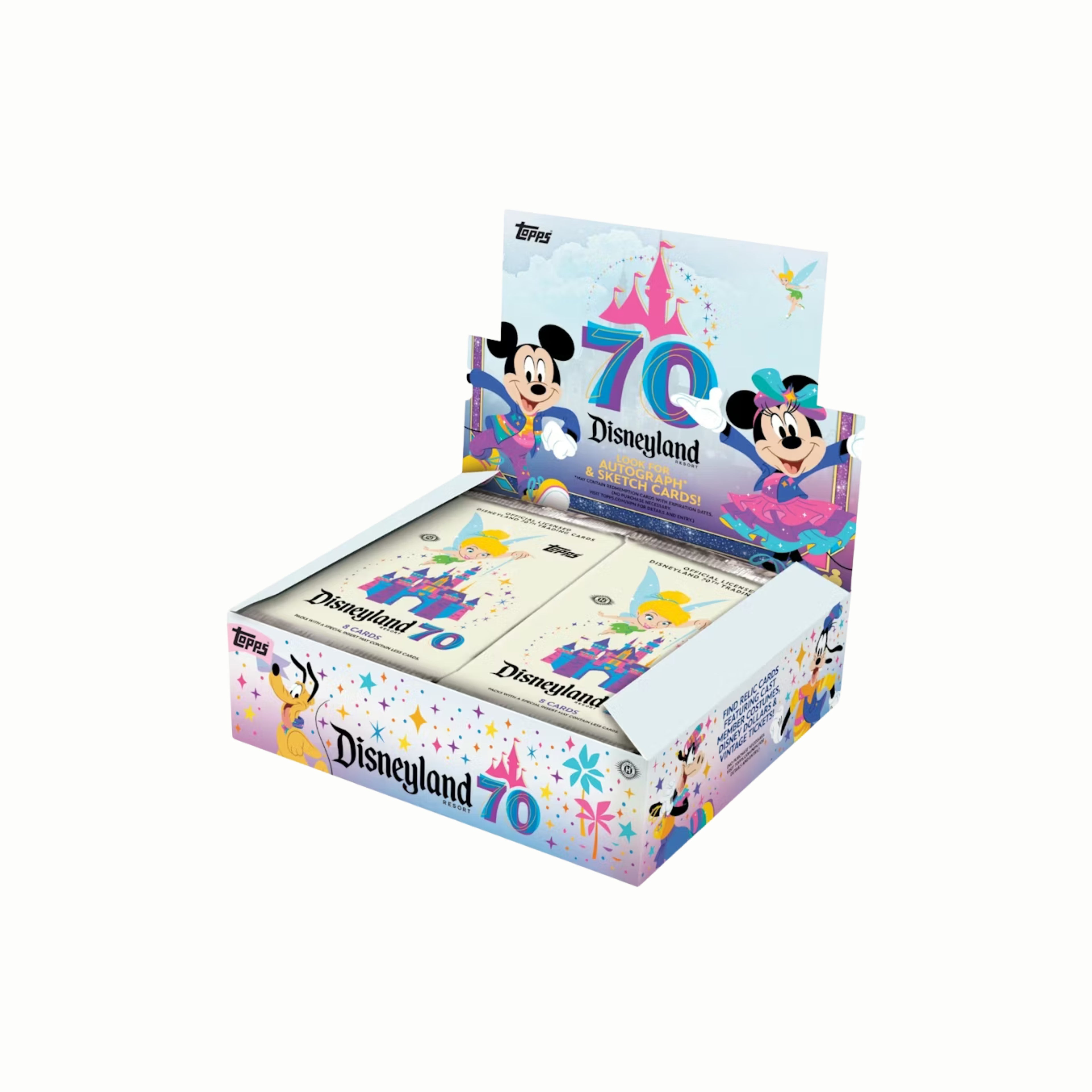 2025 Topps DISNEYLAND RESORT 70ème anniversaire Hobby Box