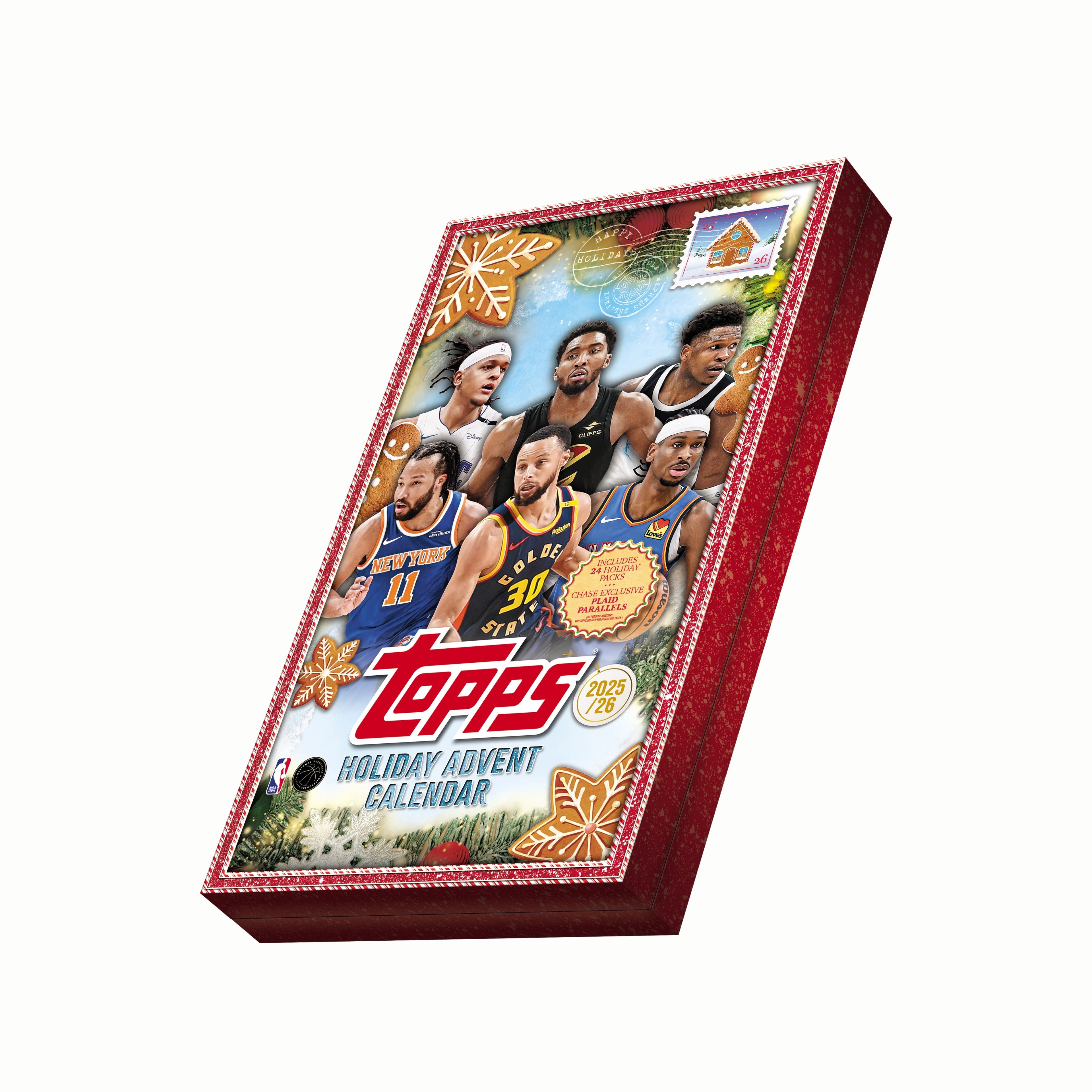 25/26 Topps HOLIDAY Countdown Calendar