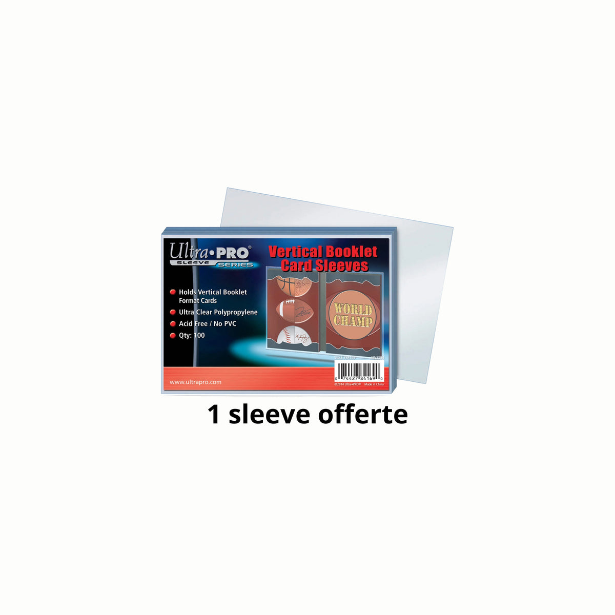 Toploader ULTRA PRO Vertical Booklet (x1)